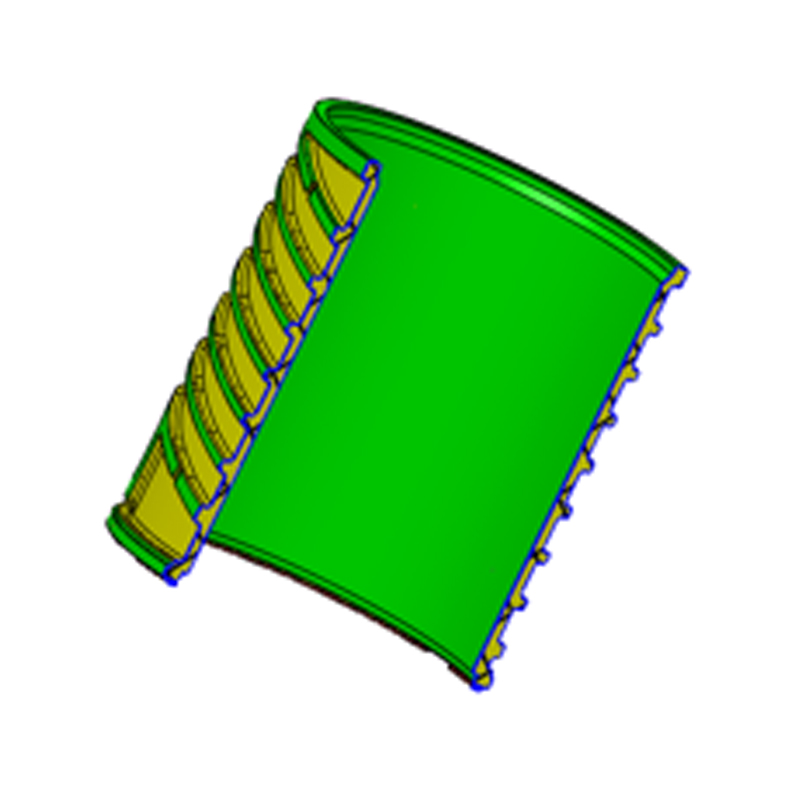 อลูมิเนียมหล่อโลหะผสมแจ็คเก็ตน้ำหล่อเย็น อลูมิเนียมหล่อโลหะผสมแจ็คเก็ตน้ำหล่อเย็น